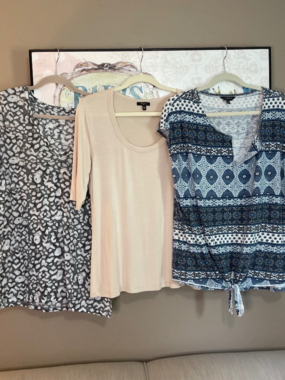 3 Women's Tee's, SZ XL (sold together)